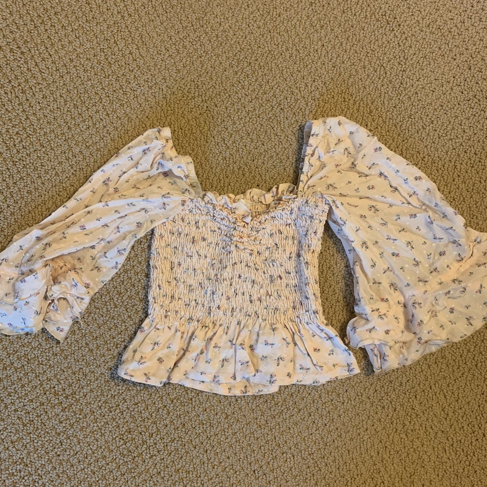 Off the shoulder blouse